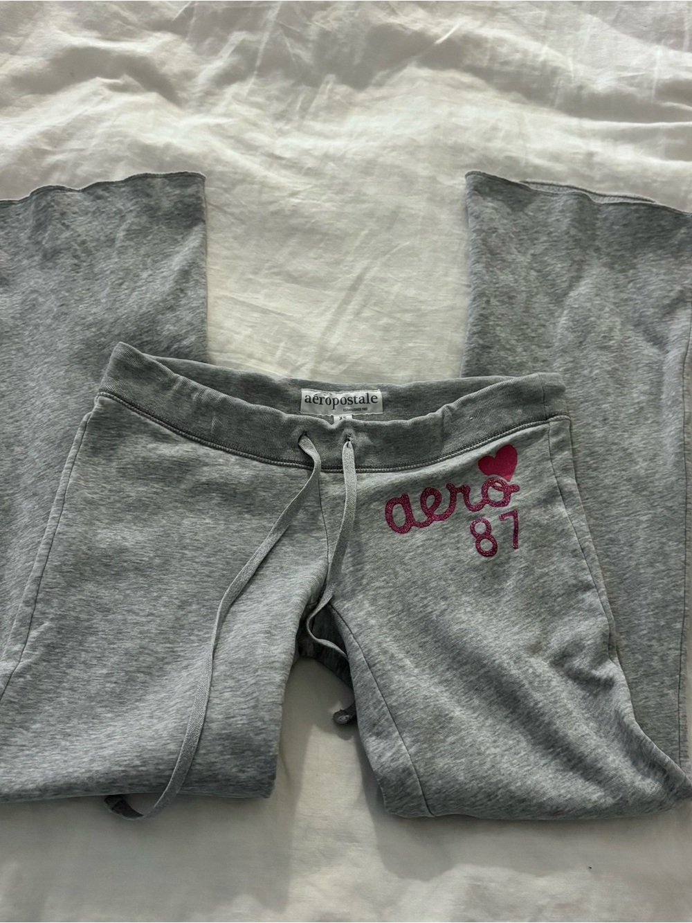 aeropostale Gray y2k Sweatpants